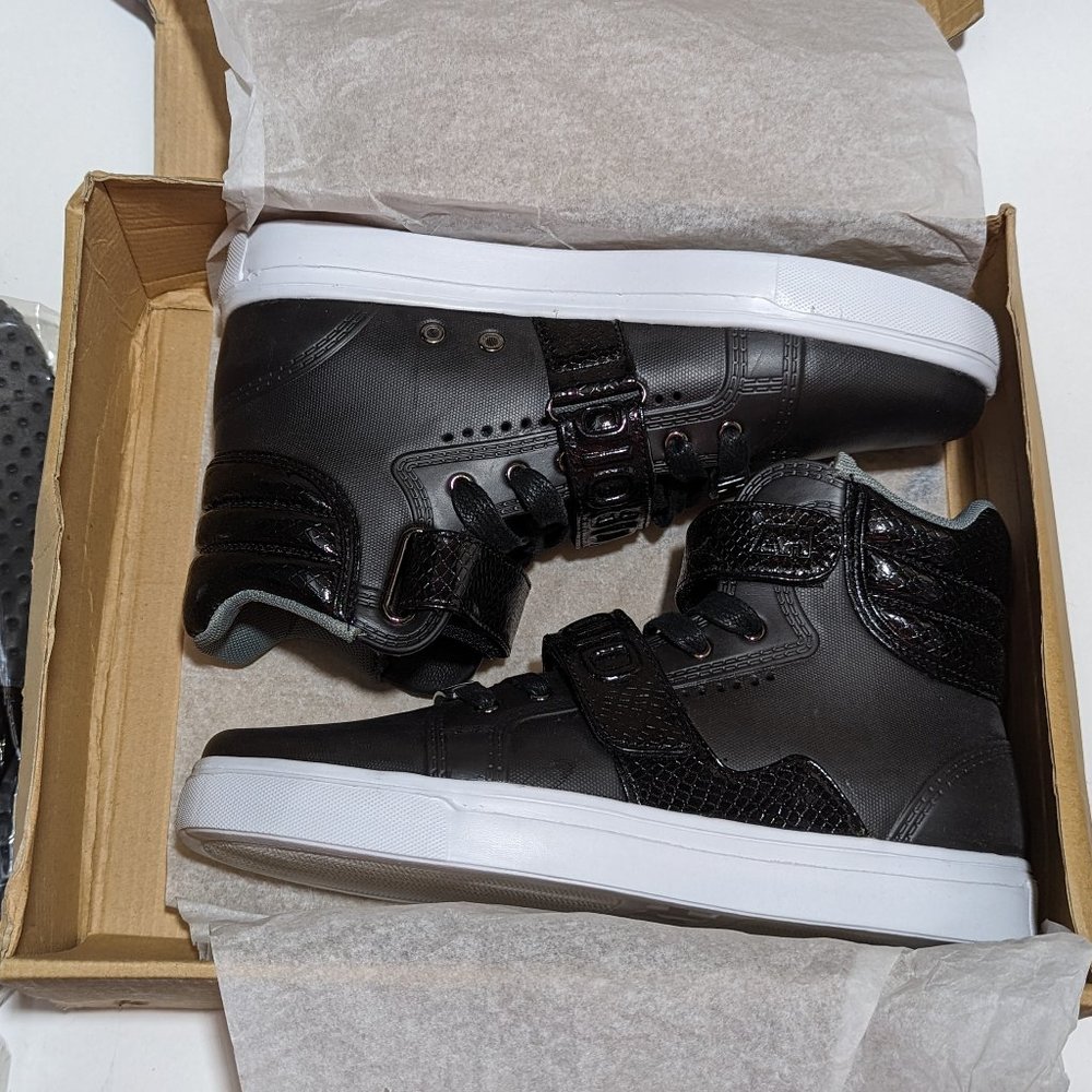 AH By Android Homme Propulsion Hi Eva Mens Black Shoes Luxury Trainers AHB10004